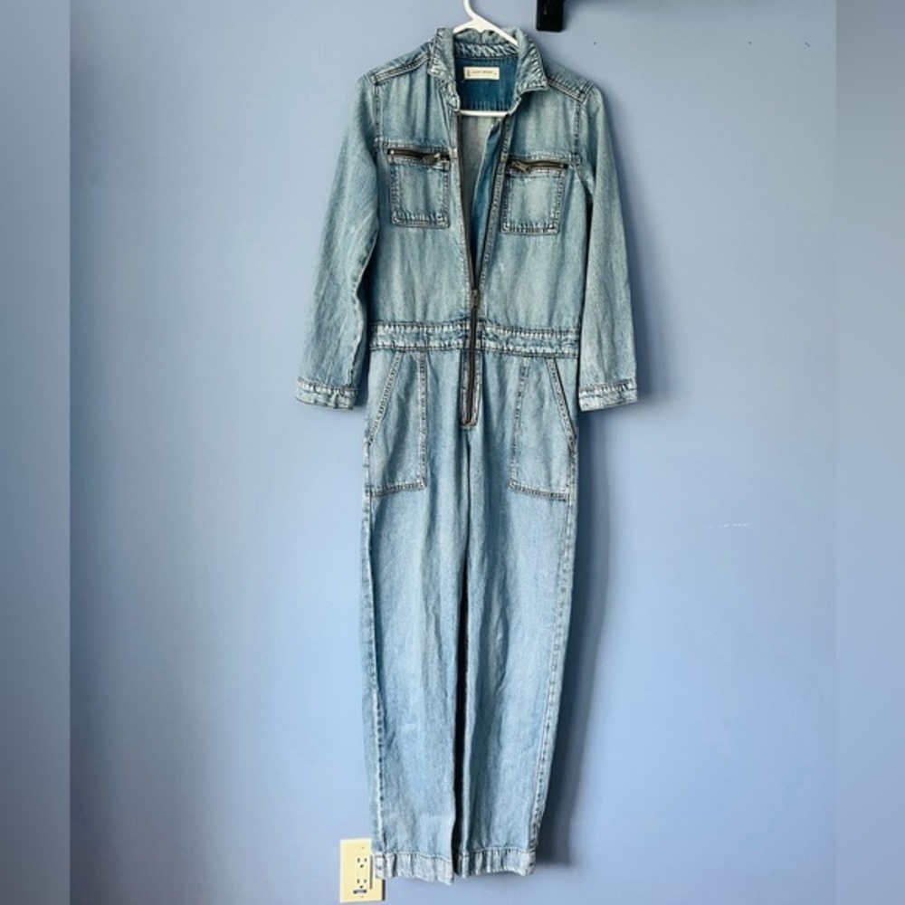 Luckyโ Brand Denim Boiler Jumpsuit XS